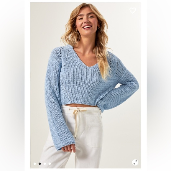 Altar’d State Berkley Crochet Sweater New With Tags - Picture 2 of 5